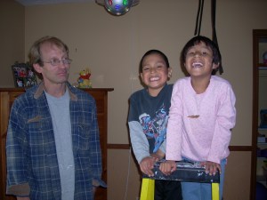 Tim, Antonio, Crystel