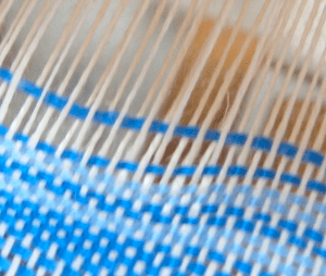 Blue weaving