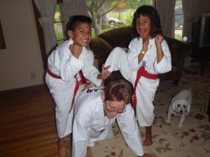 What you do to a no belt.