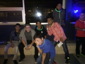 Antonio with friends