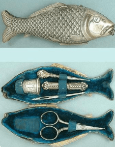 antique sewing kit