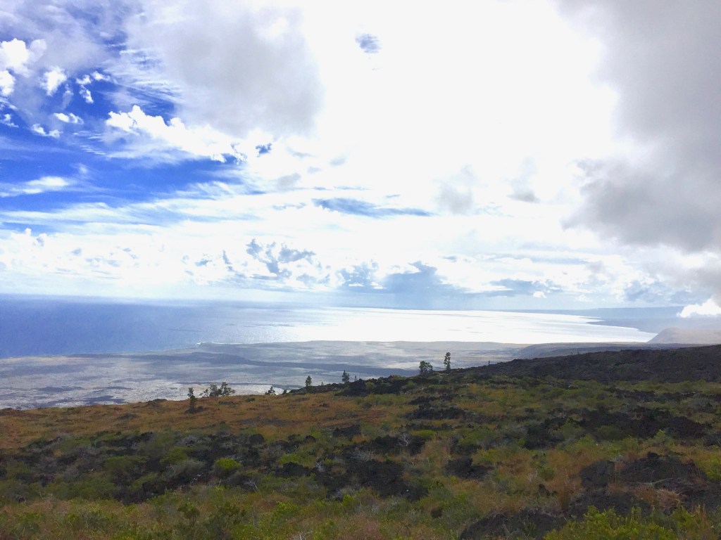 Lava filed on the Kona side of Hawaii.